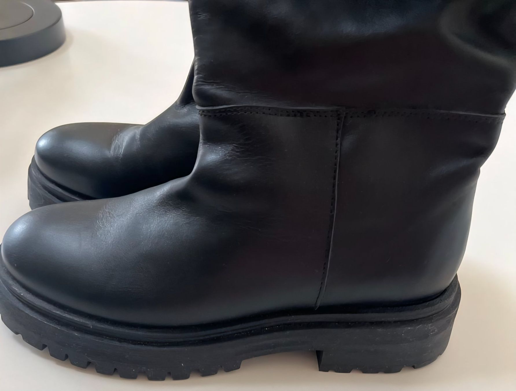 Other Stories Damenschuhe: Bottes "Other Stories", cuir, Echtleder, 41 – Neu (gemäss Beschreibung) aus Cressier NE von JPF_boots 1