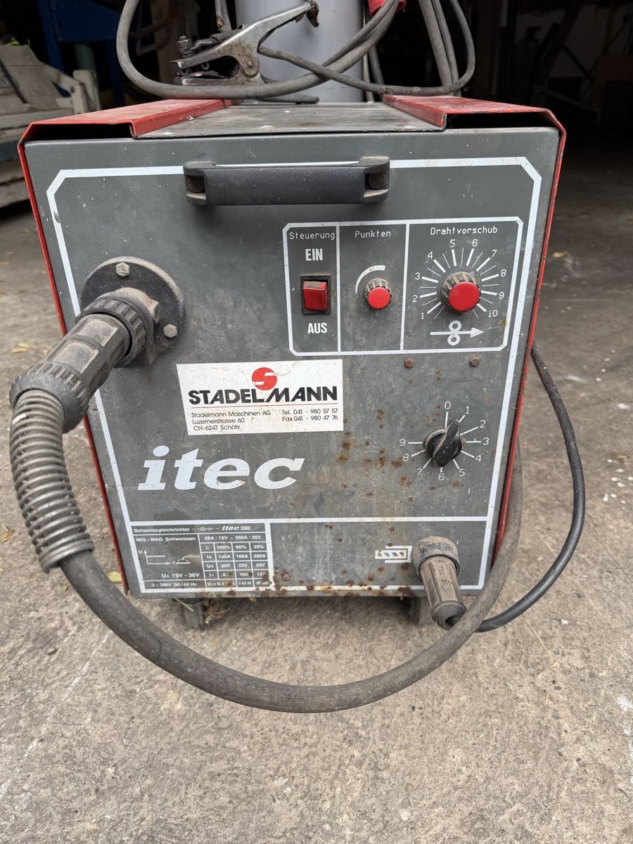 Tous les outils: MAG Schutzgasschwessanlage Itec 280 – Défectueux à Menzberg par Bevog 1