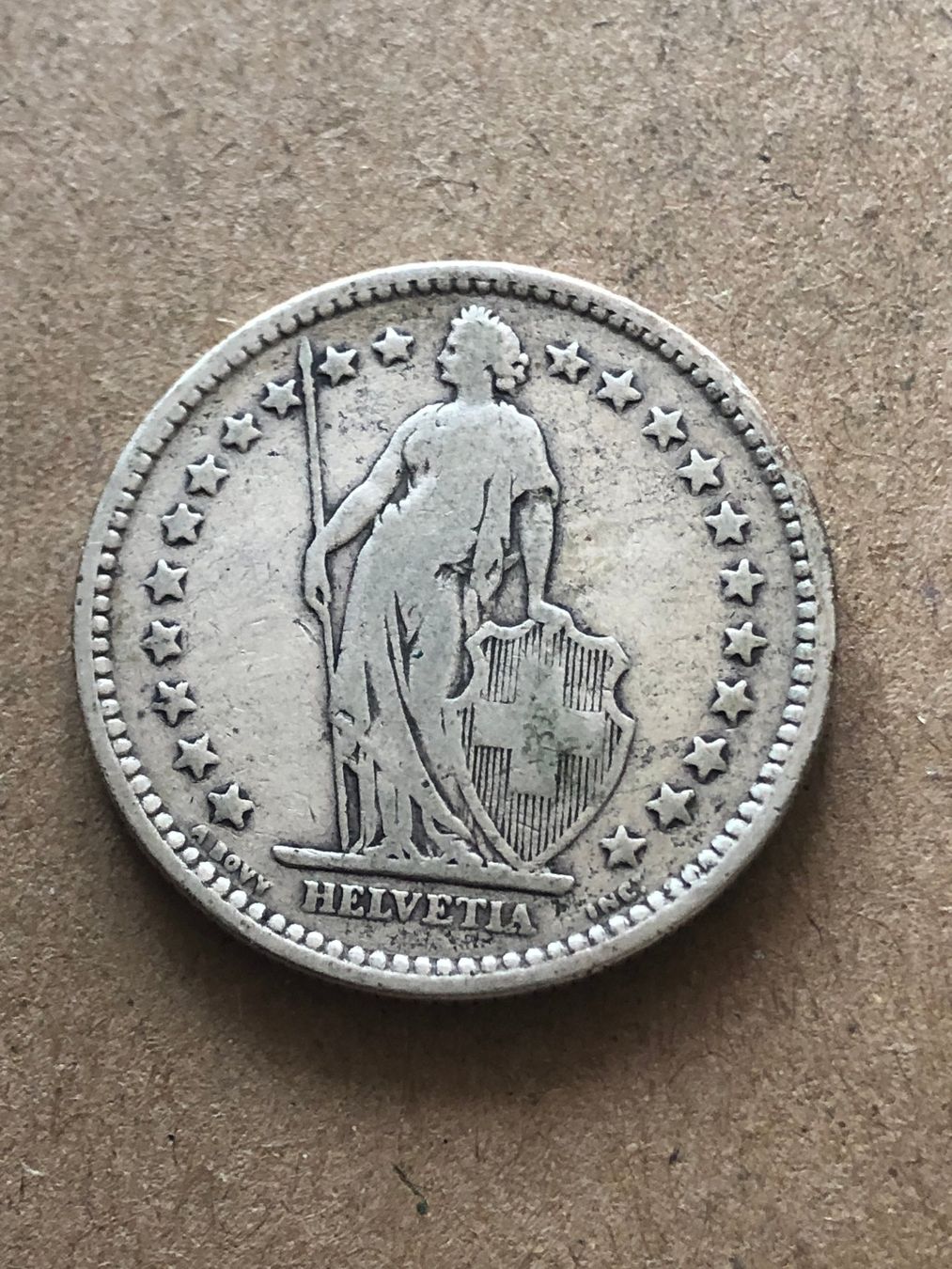 Tutti le monete: 2 Fr. 1903 – Usato da Schötz venduto da Odpa 1