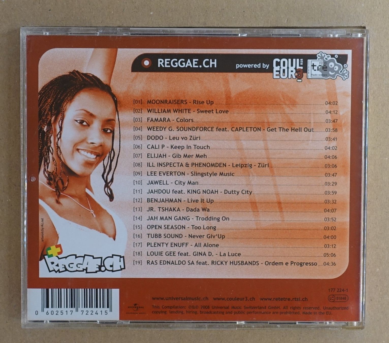 CDs: Reggae.ch - Vol. 3 (Schweiz) - F31 – Gebraucht aus Sessa von fraenklishop 1