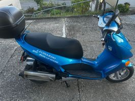 Aprilia Leonardo 125 defekt Motor läuft klackert aber