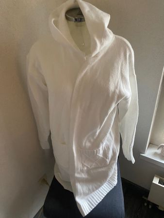 Long - Strick - Kapuzenjacke Grösse M