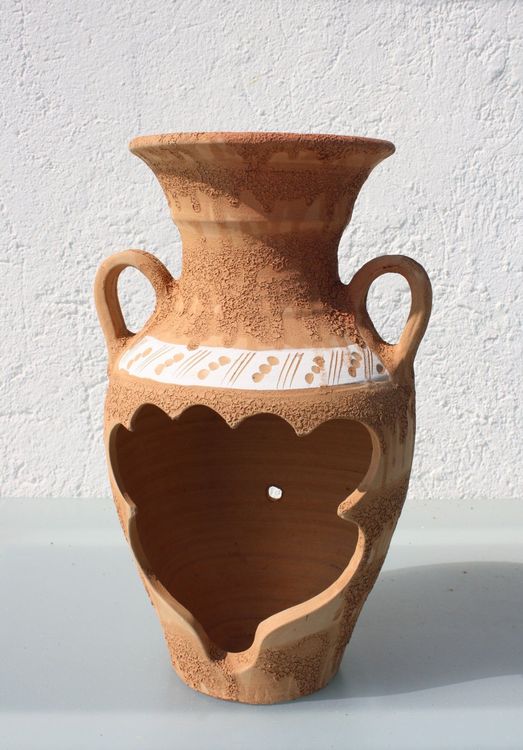 Pflanz Amphore Ton Terracotta Blumen Garten Deko Kaufen auf Ricardo