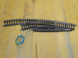 Märklin 2167 Elektrische Bogenweiche Links, H0,WS/AC