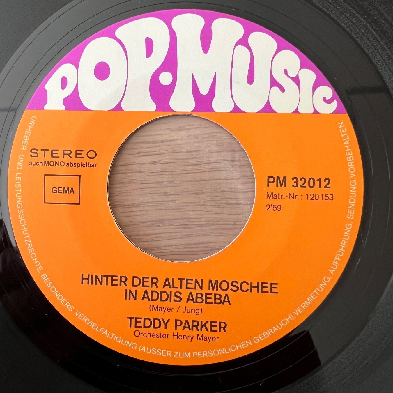 Dischi in vinile: Teddy Parker - Heidi / 1. D-Press. 1971 – Usato da Gais venduto da soundcave57 3