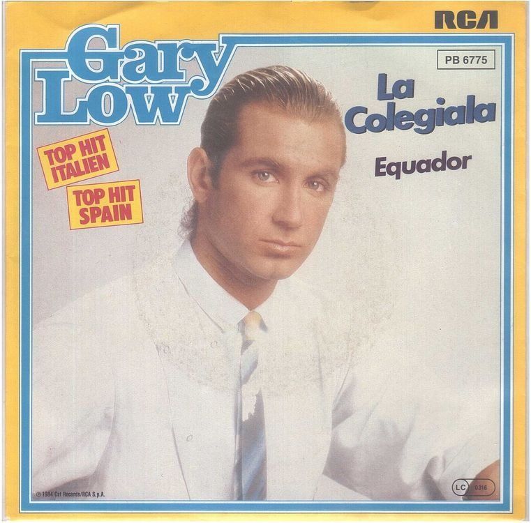 Dischi in vinile: Gary Low  --  La colegiala  Single7 – Usato da Rheinau venduto da asteng