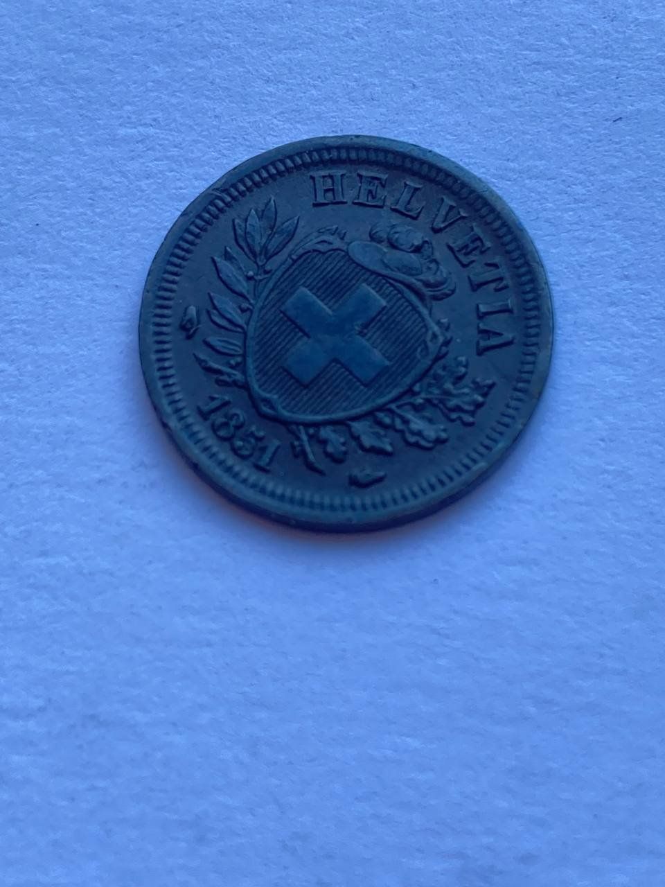 Alle Münzen: Schweiz 1 Rappen 1851 – Gebraucht aus Muralto von manueldisaba01 4