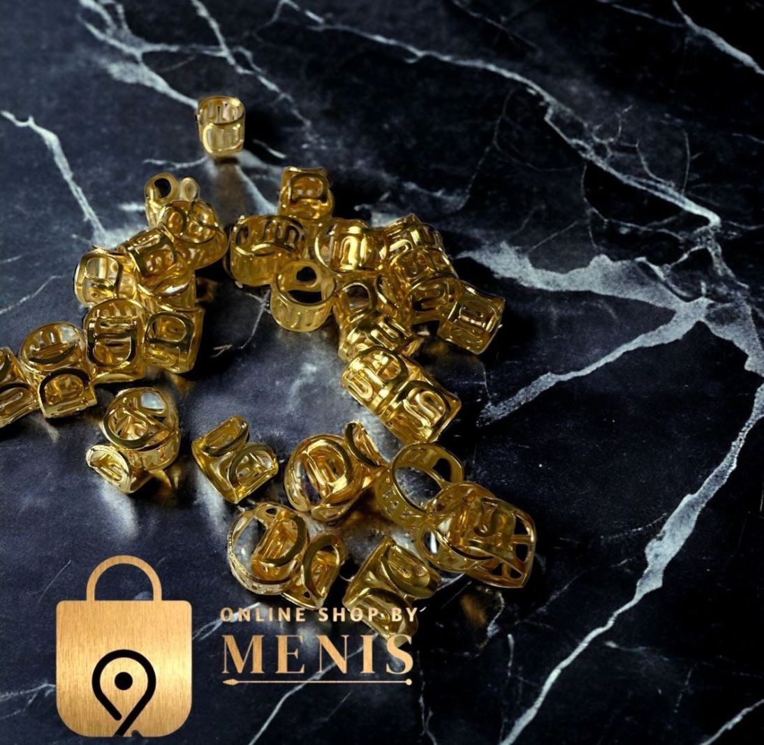 Accessori per capelli: Haarringe Perlen Haargeflechtringe Clips Dreadlocks – Nuovo e nell'imballaggio originale da Balsthal venduto da Menis-Shop4 1