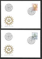 2 FDC 698-699 Serie Einzelmarken Europamarken ET 3.5.1983