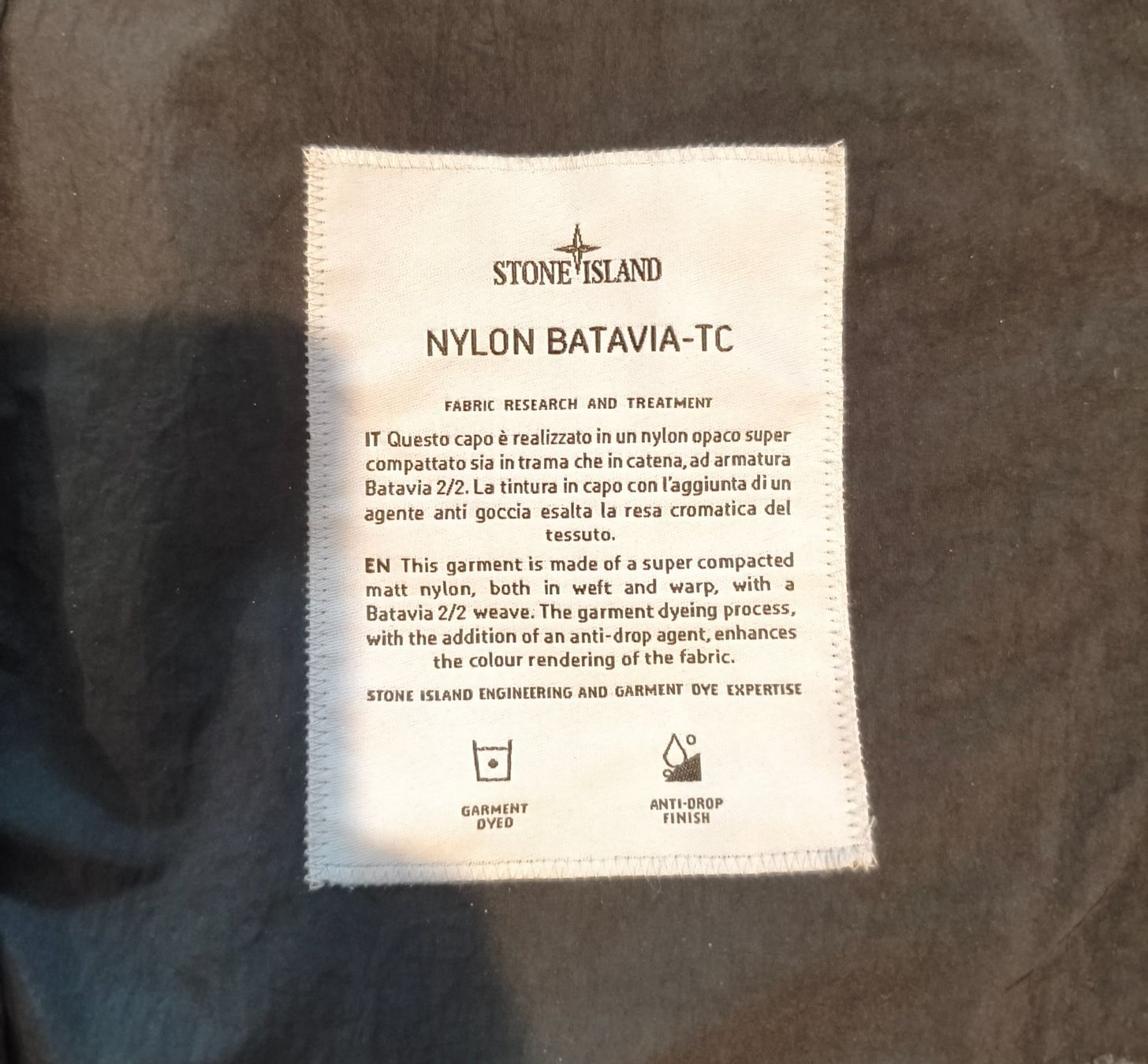 Stone Island Giacche: Stone Island Batavia TC jacket – Nuovo (secondo la descrizione) da Zürich venduto da gds90 3