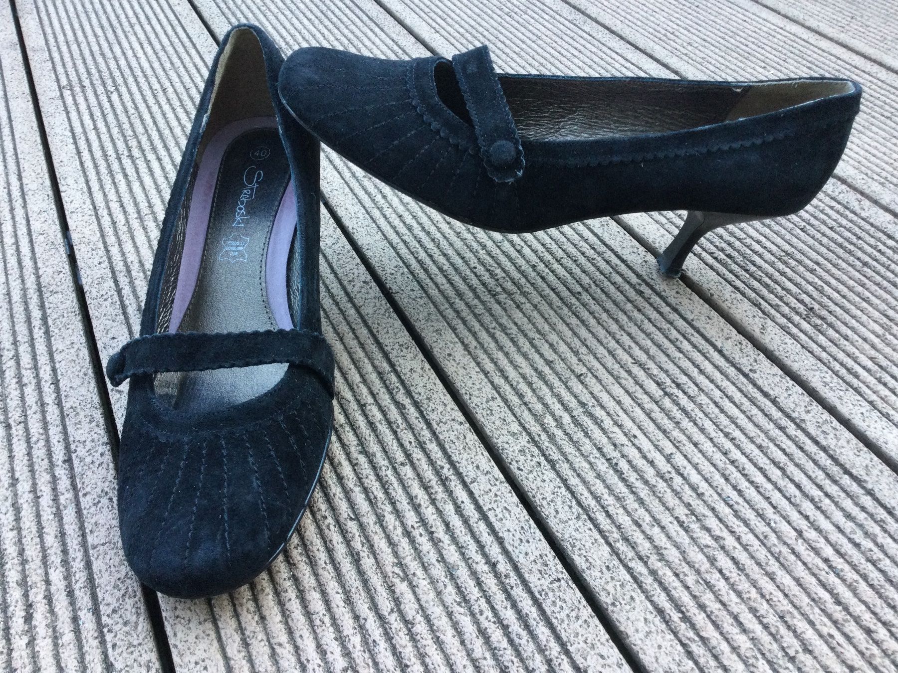 Scarpe da donna: Chaussures CUIR noires marque Straboski – Nuovo (secondo la descrizione) da Agiez venduto da chouchanelle 2