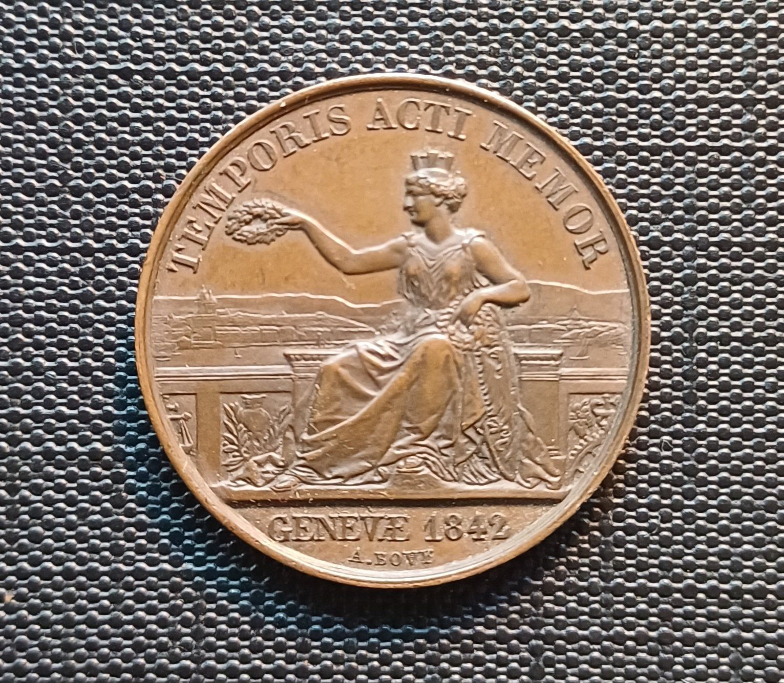 Medaglie: Kleine Medaille GENEVE 1842 – Usato da Brittnau venduto da simionius