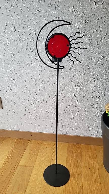 Kerzenständer: Schöner Kerzenständer mit Mond und Sonne – Gebraucht aus Sevelen von Cleo82