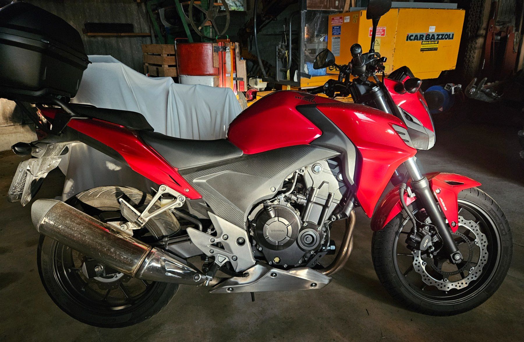 Honda Strasse: Honda CB 500 FA – Gebraucht aus Kerns von Diabolo999 9