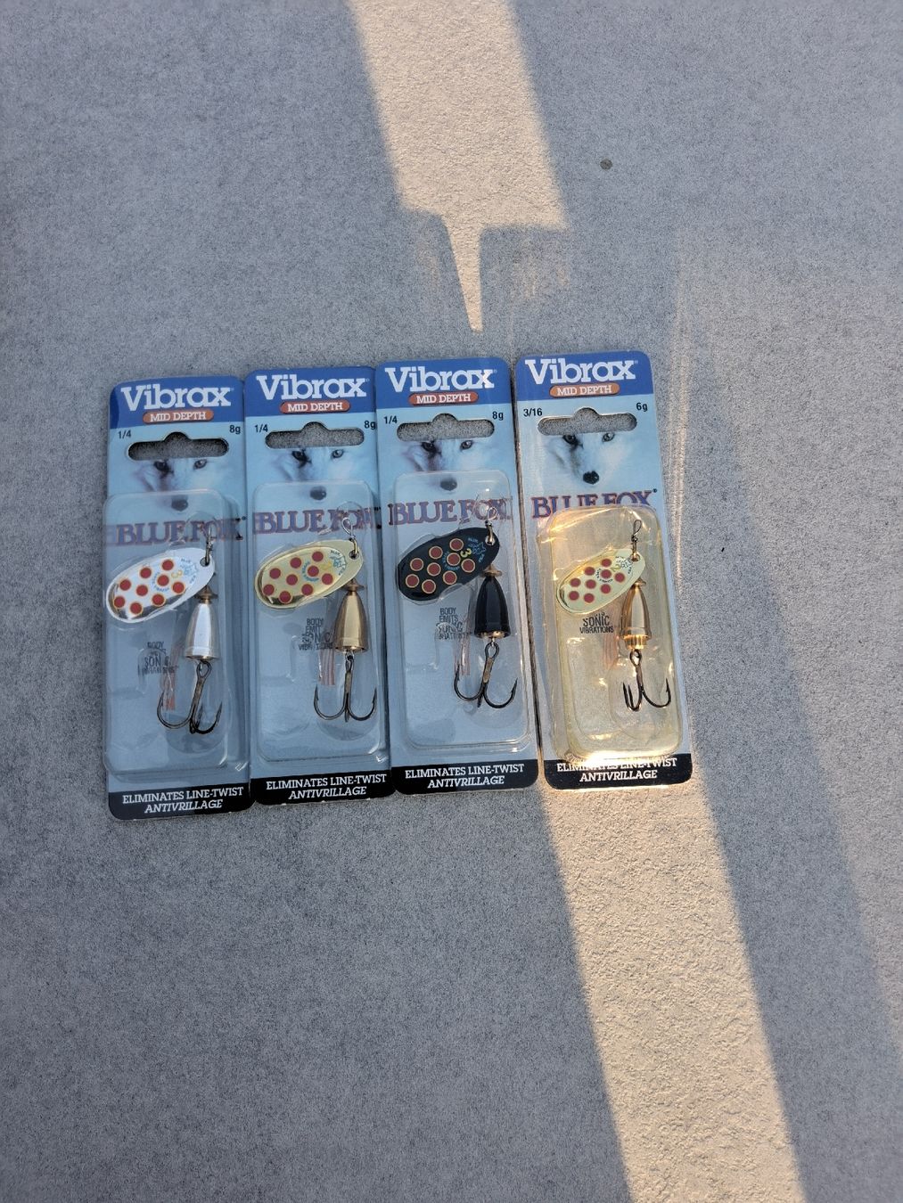 Esche: Vibrax Blue Fox – Nuovo e nell'imballaggio originale da Oetwil am See venduto da Milano25