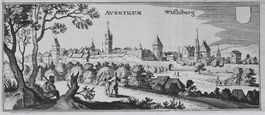 Avenches Kupferstich von Merian 1644