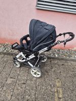 Kinderwagen Hartan Topline S dunkelblau gebrauchter Zustand