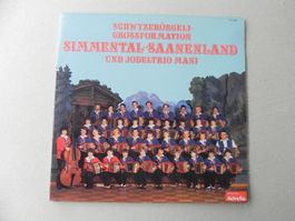 Volksmusik LP Simmental Saanenland Mani