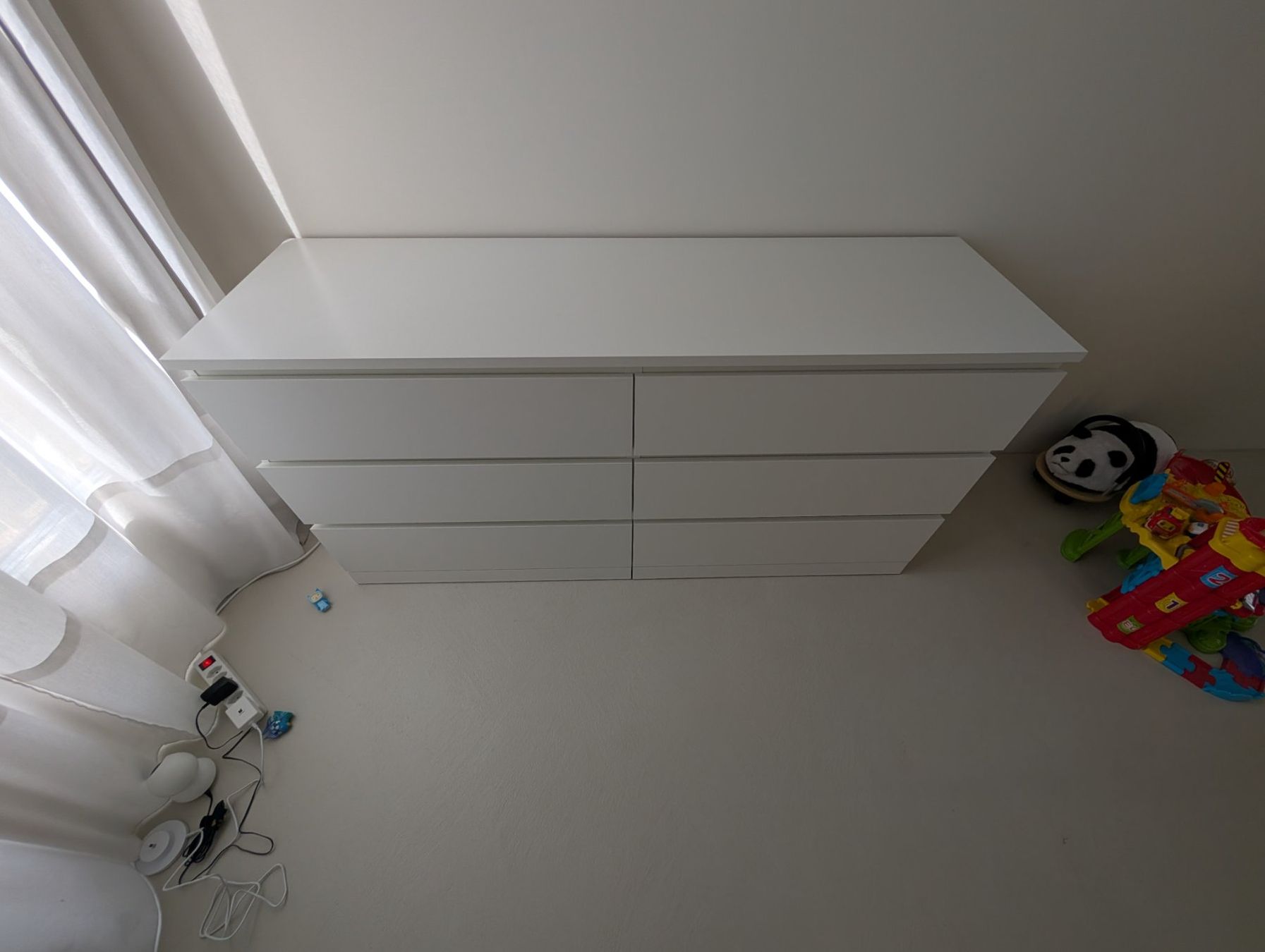 Ikea Cassettiere: MALM Kommode mit 6 Schubladen, weiß, 160x78 cm – Nuovo (secondo la descrizione) da Zürich venduto da mr_wild 3