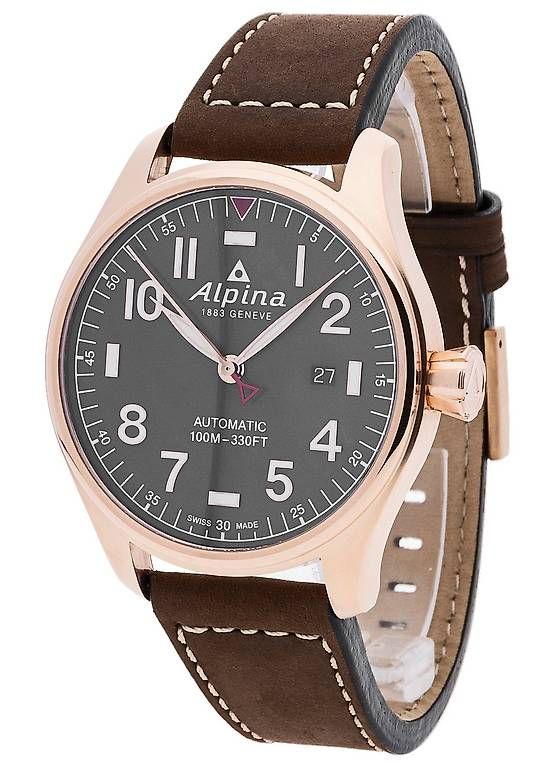 Alpina Orologi: Alpina Startimer Pilot Automatic 44 mm - wenig getragen – Usato da Reinach BL venduto da Softseller 1