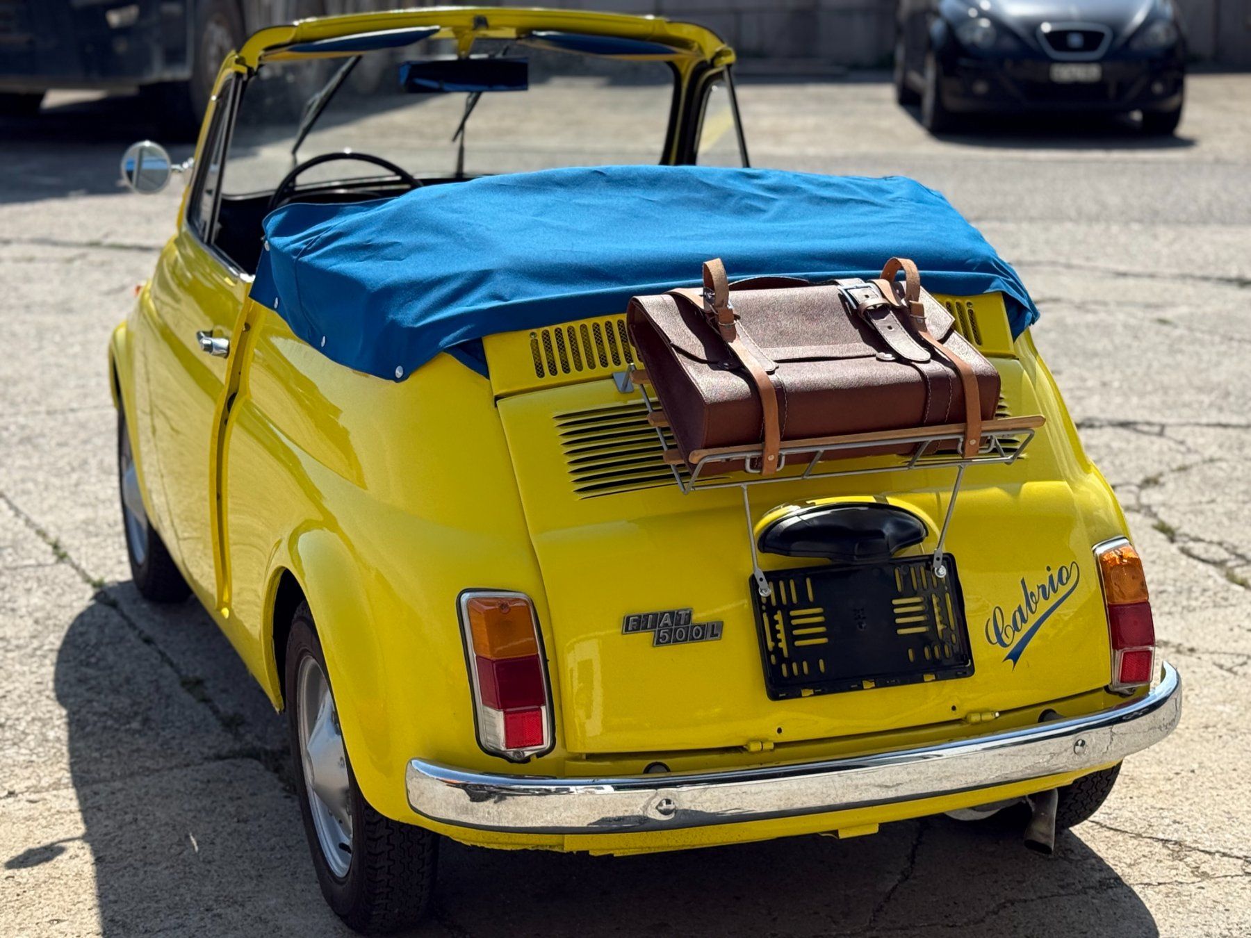 Fiat Autos: Fiat 500 Cabrio 1969 – D'occasion à Genolier par CFD95 5