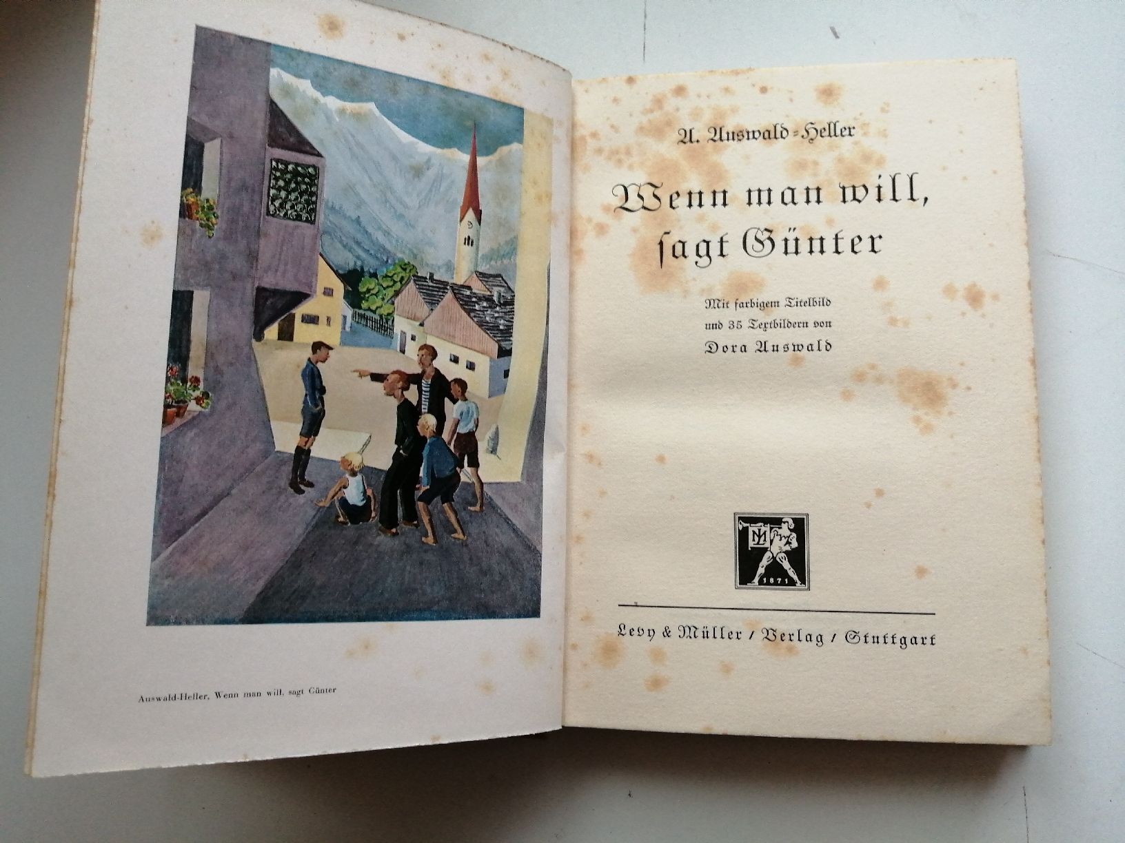 Bücher: Antiker Kinderbuchklassiker: Wenn man will, sagt Günter – Gebraucht aus Honau von holunder3 2