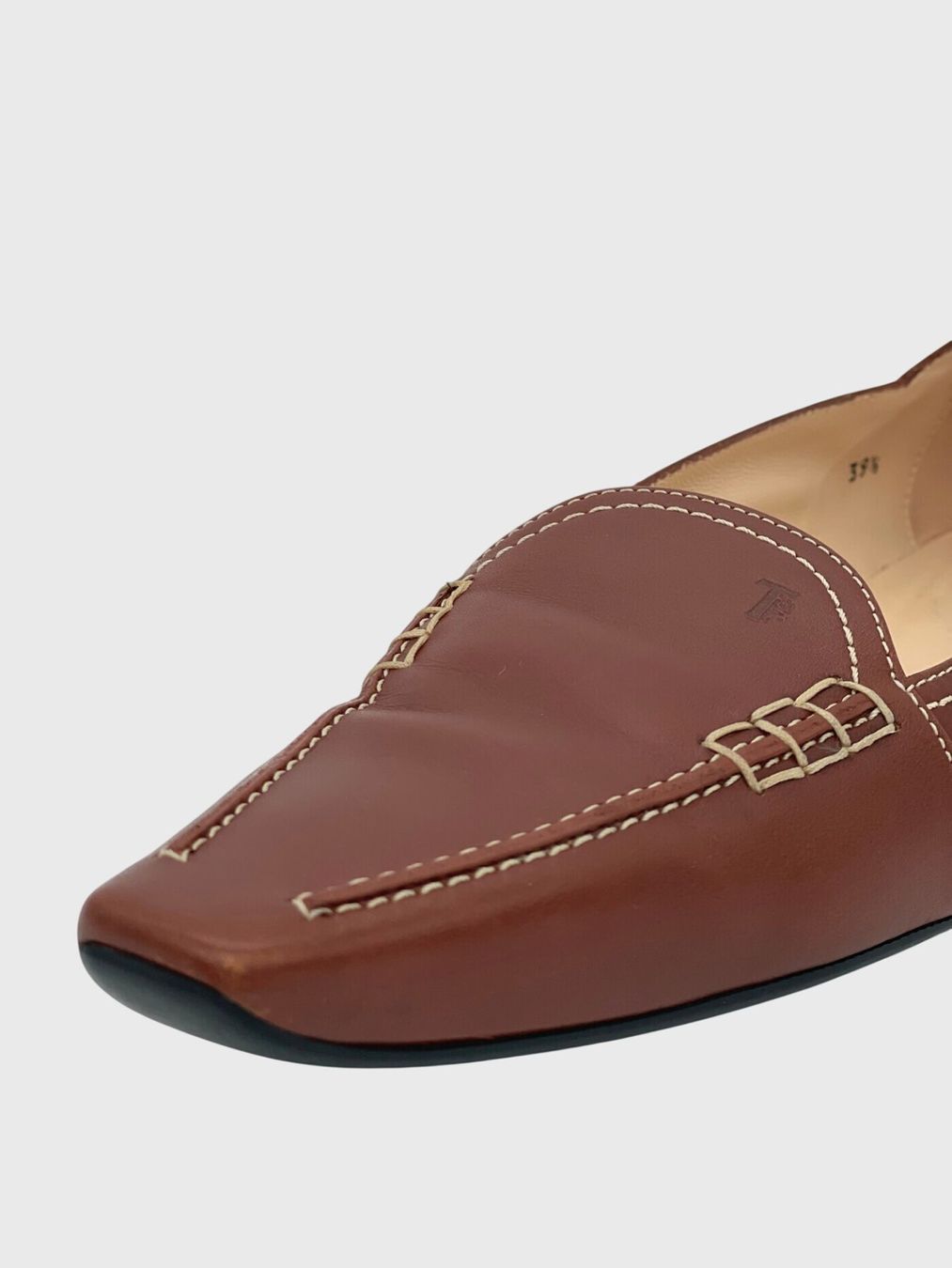 Tod'S Scarpe da donna: Tod's Leather Mokassin EU 39.5 Braun – Usato da Zürich venduto da shoe_shop 5