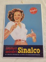 Von ca. 2008 Webeschild SINALCO Stahlblech 