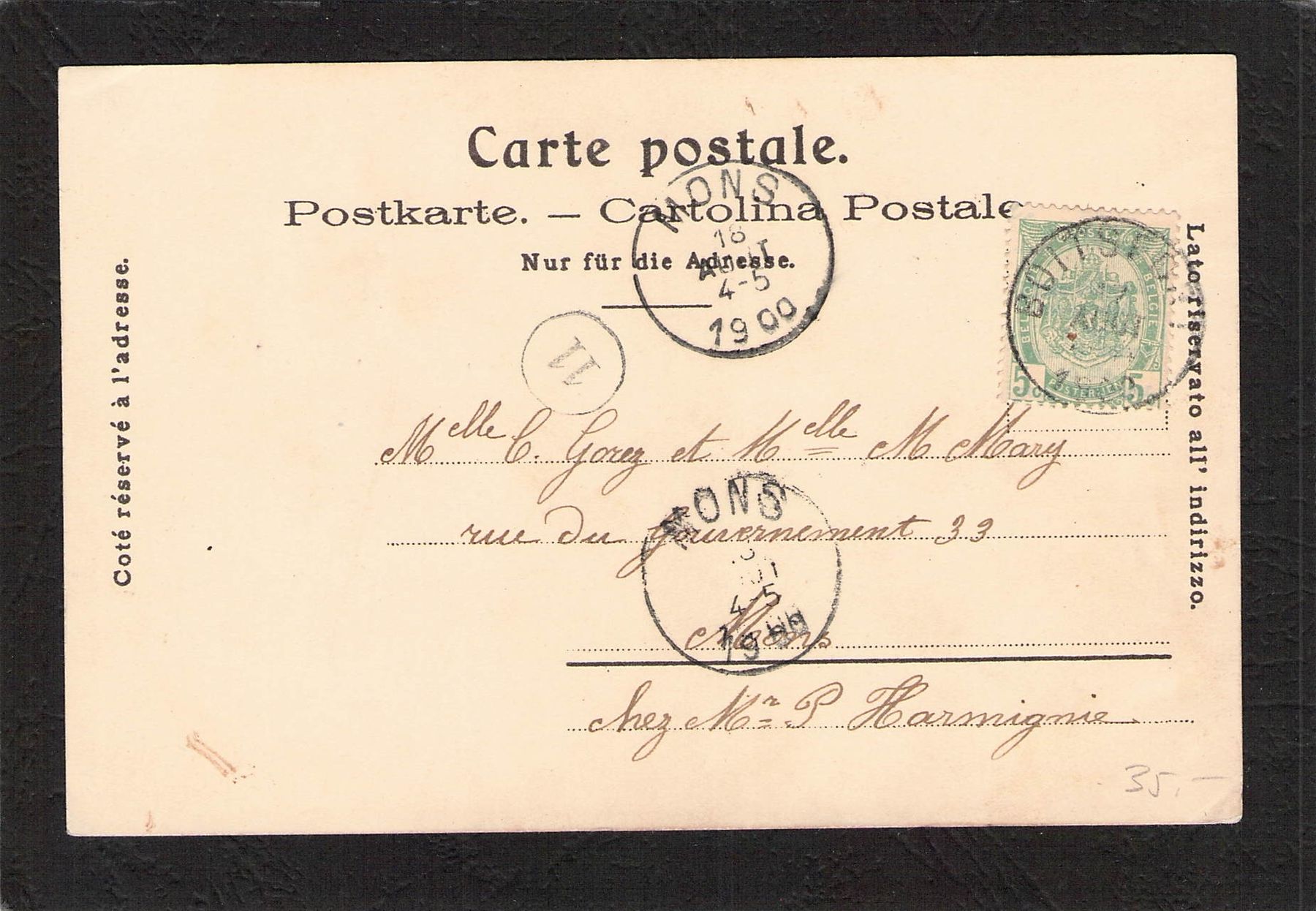 Ansichtskarten: Suchard Appenzell , gel. 1898 – Gebraucht aus Reichenburg von Pipo-67 1