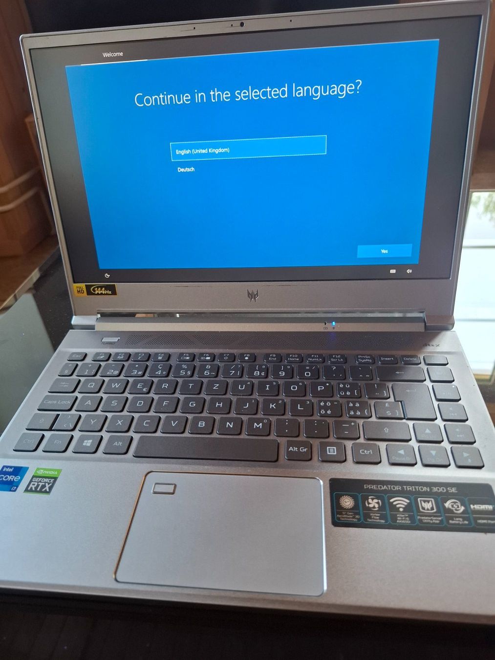 Acer Notebooks: Acer Predator Triton 300SE – Gebraucht aus Niederdorf von Martin_S 1