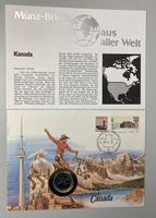 Kanada Münzbrief 1988, echt, Top Zustand!