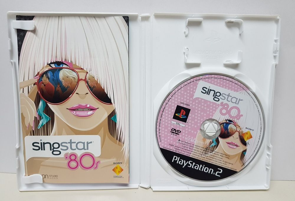 SingStar ‘80s Sur PlayStation 2 – Version Française – PAL – Très Bon état