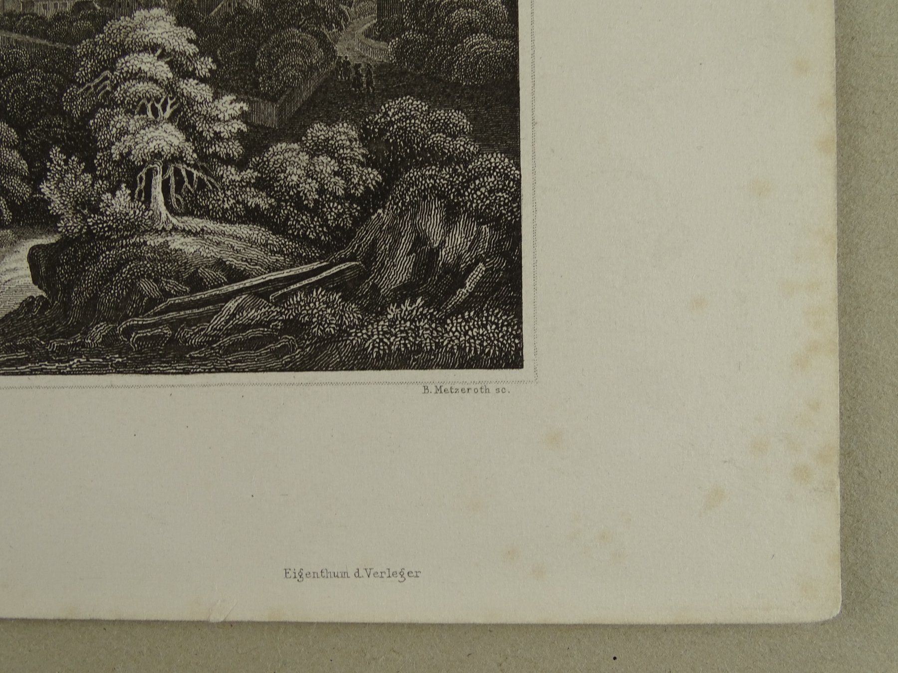 Gravures: NEUCHÂTEL, STAHLSTICH UM 1860 – D'occasion à Grüningen par Kartensammler 5