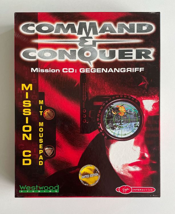 Command and Conquer Mission CD (PC, Retro, Vintage, Bigbox) (Gebraucht ...
