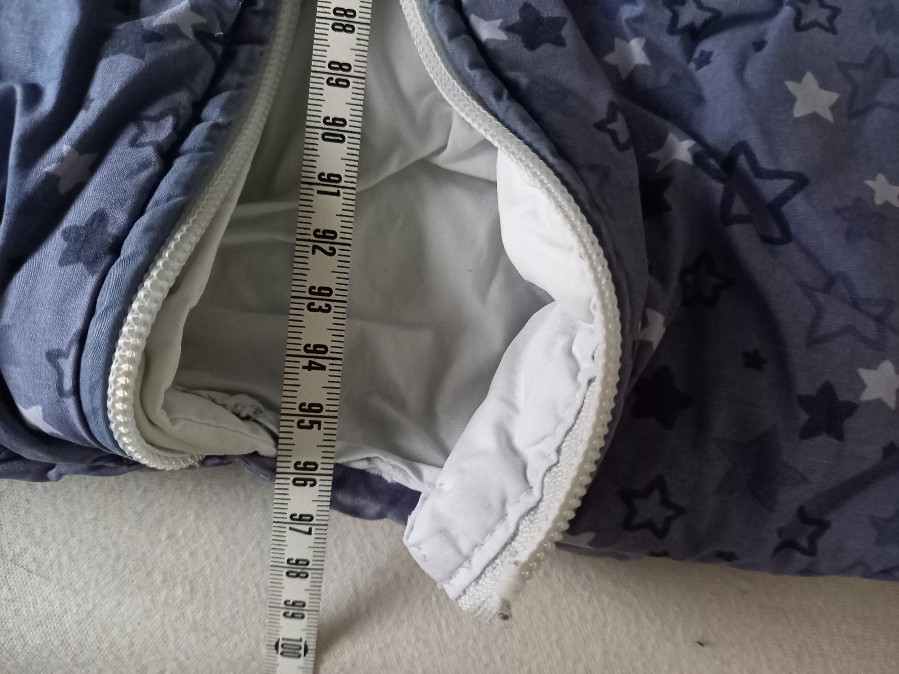 Sacchi a pelo: Kinder Schlafsack blau Sterne ca. 90cm – Usato da Unterengstringen venduto da saraman 2