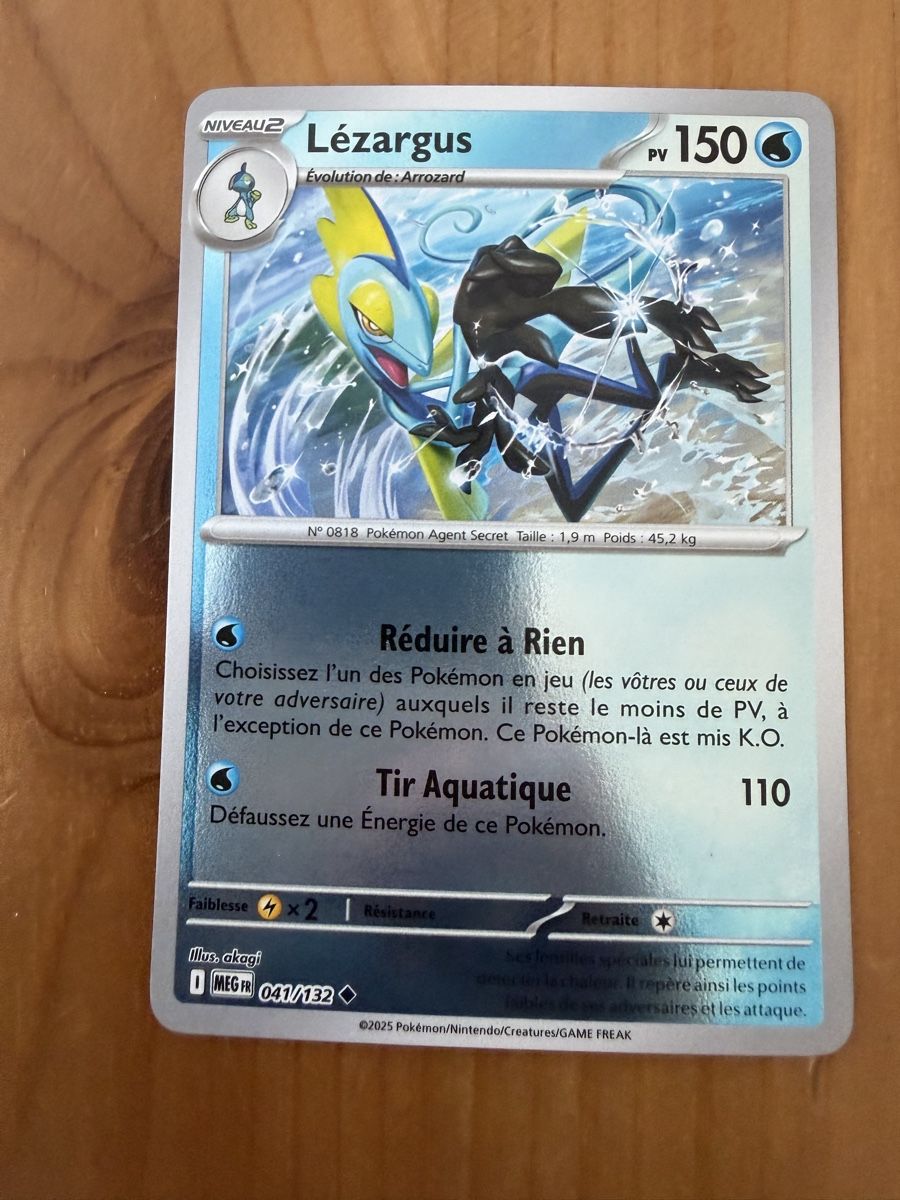 Pokémon Carte collezionabili: Lézargus (MEG041) – Nuovo (secondo la descrizione) da Vevey venduto da Matx