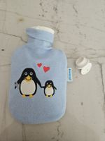 Wärmflasche Babylove Pinguin mit Überzug