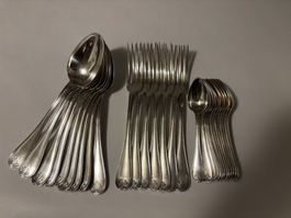 Christofle Besteck Set versilbert gebraucht 28 Teile
