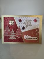 Weihnachtskarte handgemacht ⭐️