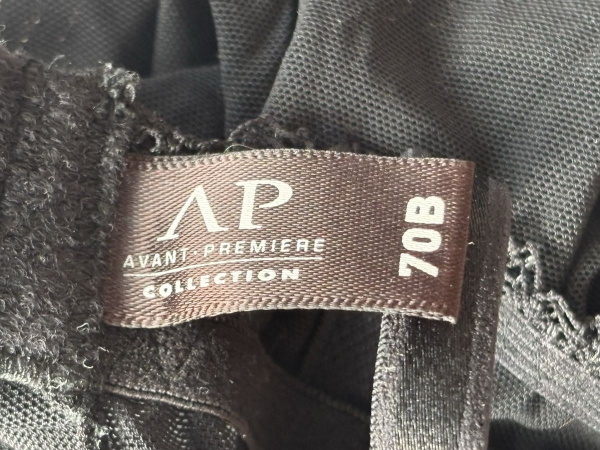 Avant Premiere Sonstige Unterwäsche: Nuisette noire dentelle AP 70B  – Gebraucht aus Dotzigen von SecondHandGems 3