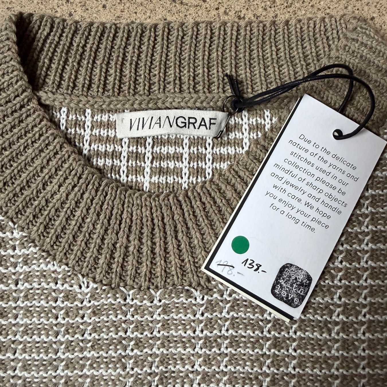 Maglioni & Felpe: neuer VIVIAN GRAF Pullover | NP 198.- | Leinen & Baumwolle – Nuovo e nell'imballaggio originale da Zürich venduto da ClosetQueen 8