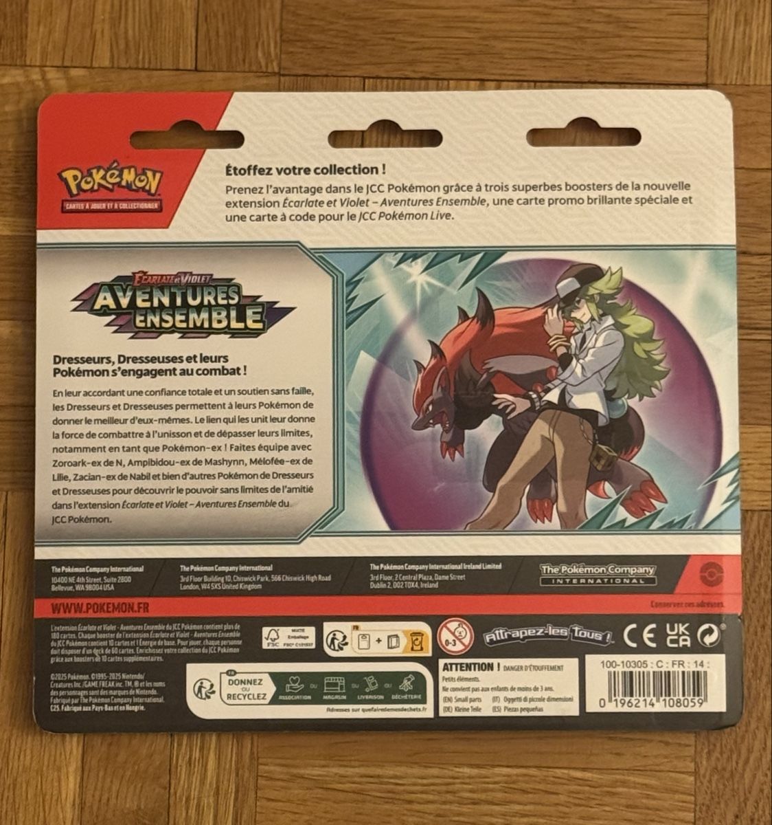 Pokémon Sammelbilder & Trading cards: Tripack Pokémon Aventures Ensemble FR EV09 scellé – Neu und originalverpackt aus Lausanne von Dri_Shop 1