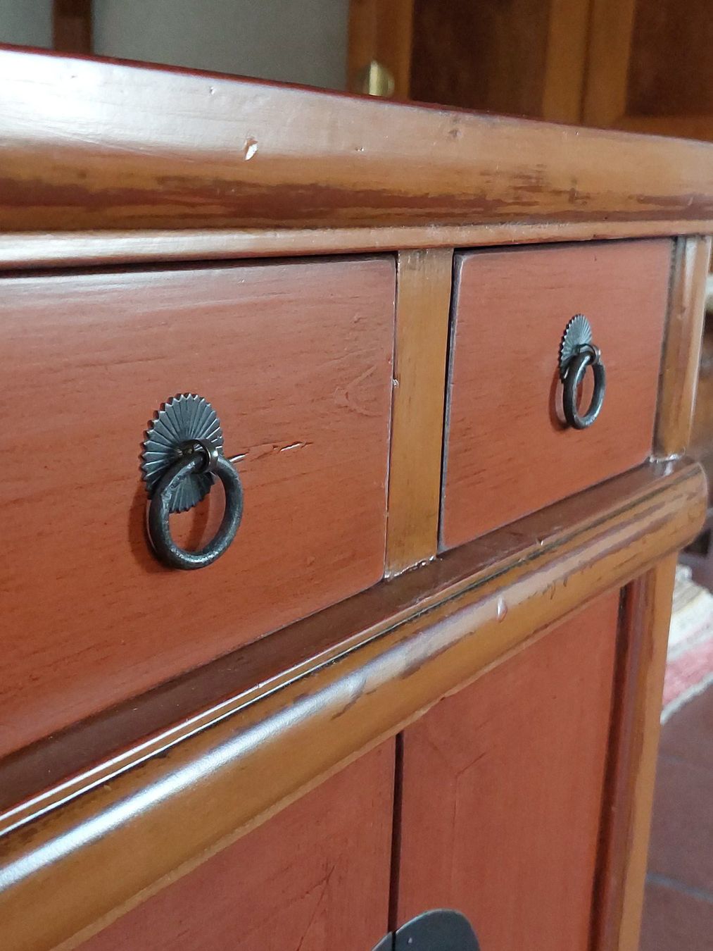 Cassettiere: Asiatischer Nachttisch / Beistellschrank – Nuovo (secondo la descrizione) da Cham venduto da mjg1901 3