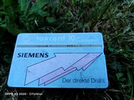 TAXCARD Telefon Karte PTT Sammler