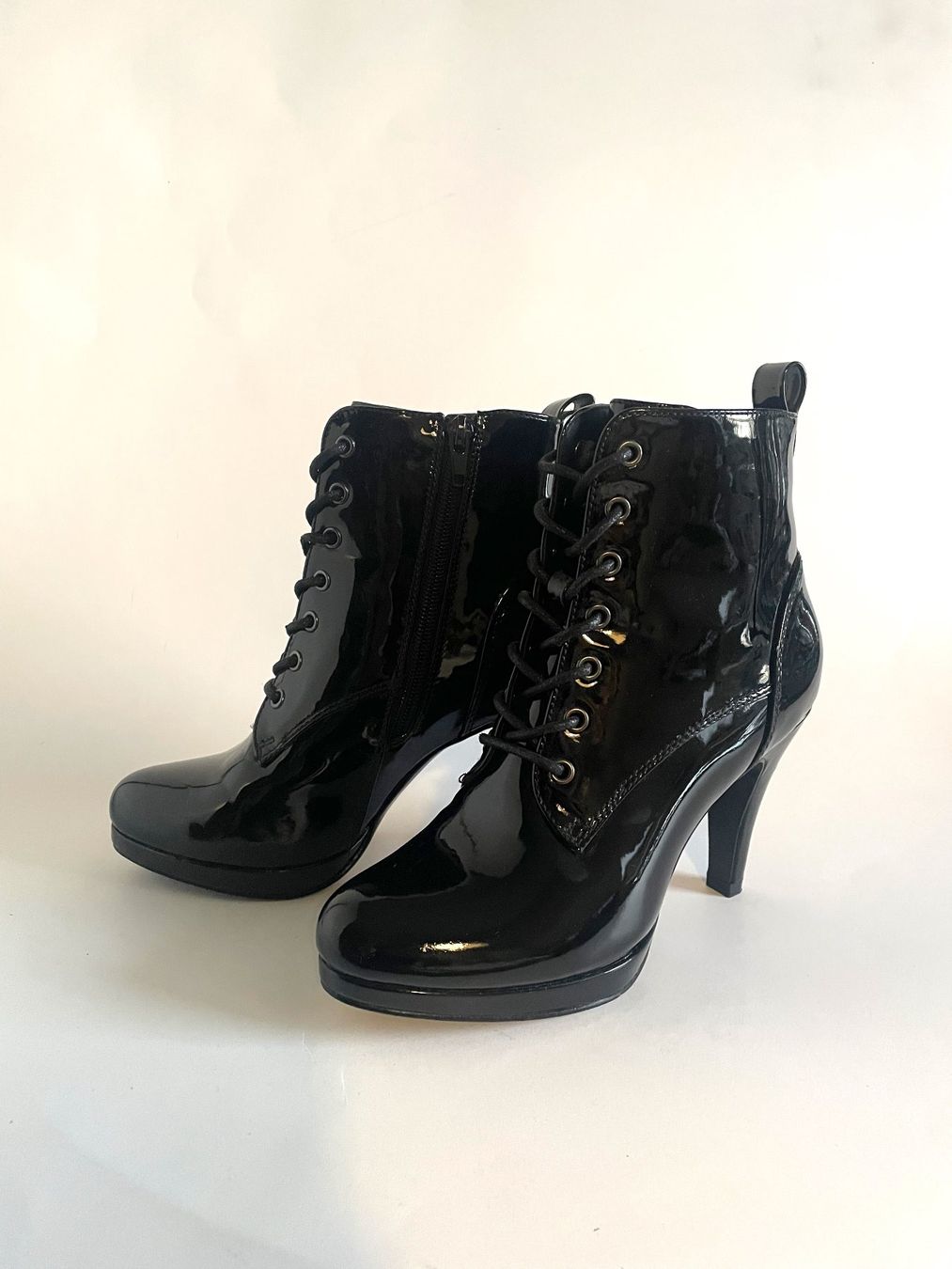 Anna Field Scarpe da donna: Plateau Lack Stiefeletten, Gr.37 – Nuovo (secondo la descrizione) da Zürich venduto da Caro55 6