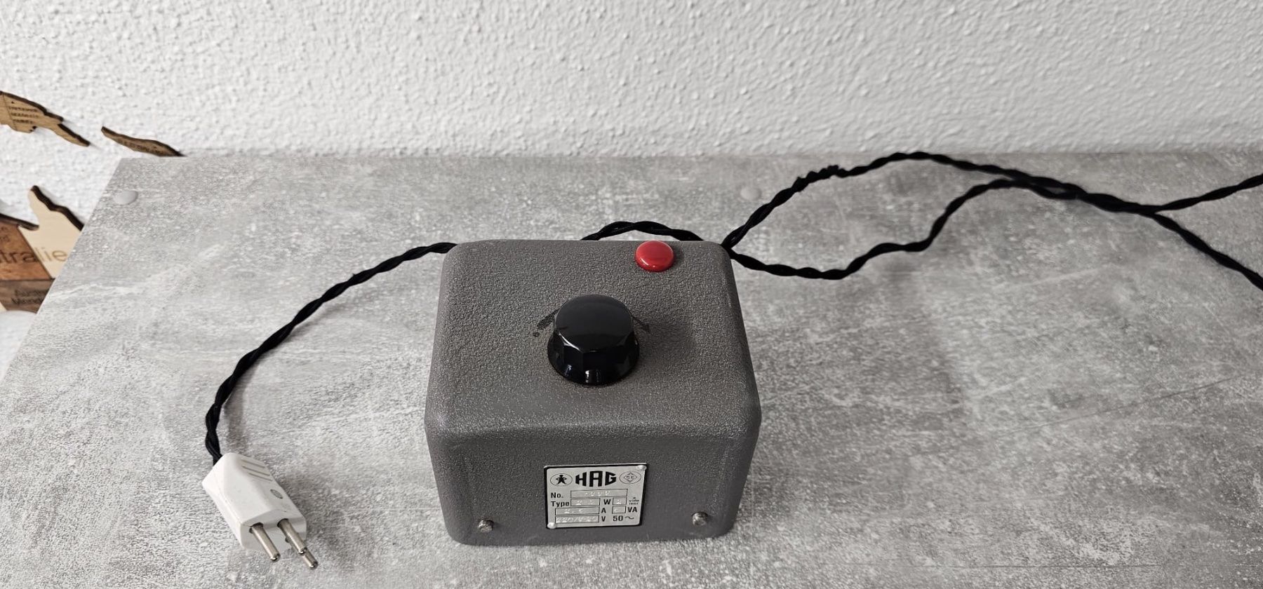 Hag Modellini di ferrovie: HAG Trafo No: 1899 type 2b 5VA AC – Usato da Schlieren venduto da rat_lq6b 1
