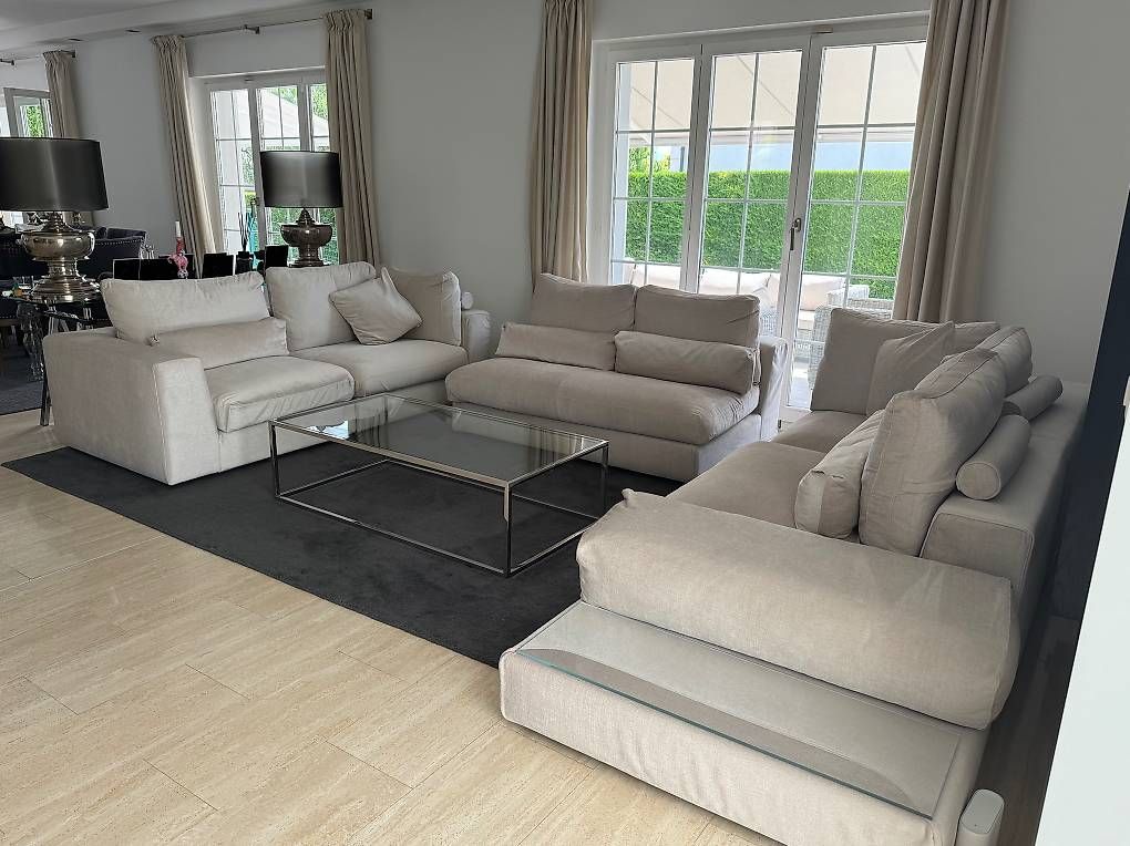 Divani: Canapes Alberta Dehoussables Beige Anti-tache – Usato da Coppet venduto da Jasjas1 1