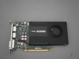 NVIDIA Quadro K2000 2GB Grafikkarte für FOTO/VIDEO/OFFICE