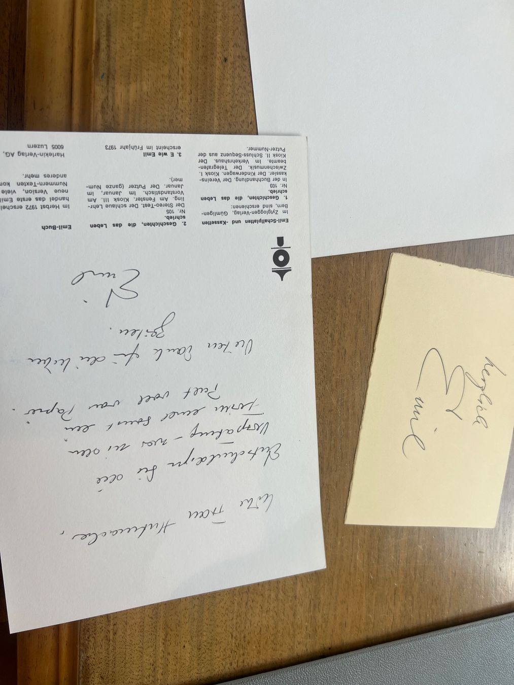 Autografi: Autogramm 267 – Usato da Glattfelden venduto da maa_qcj8 2