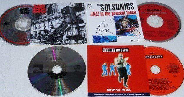 CD: 4CD's - Mr. Big, Solsonics, George Winston & Bobby Brown – Usato da Unterbäch VS venduto da diquq 1